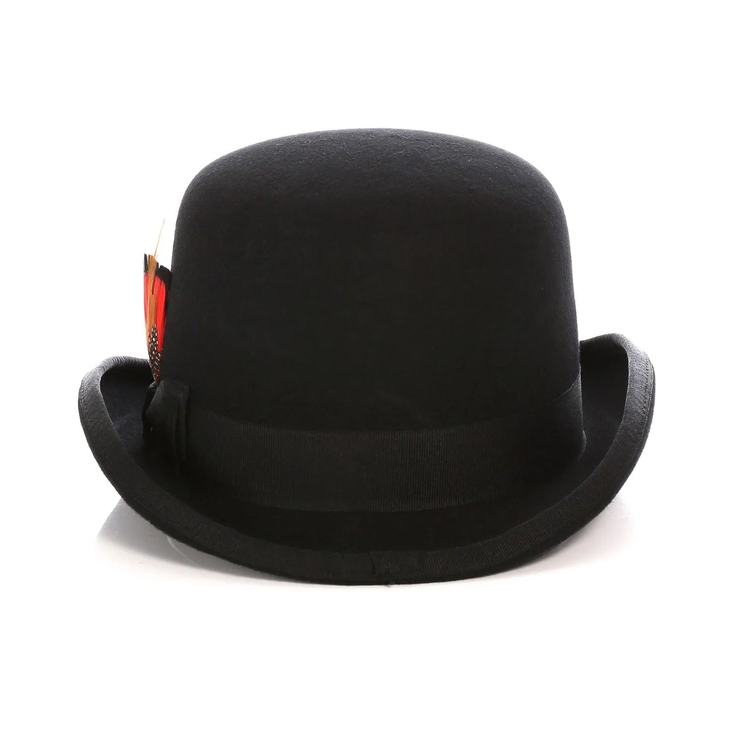 Black Premium Wool Derby Hat