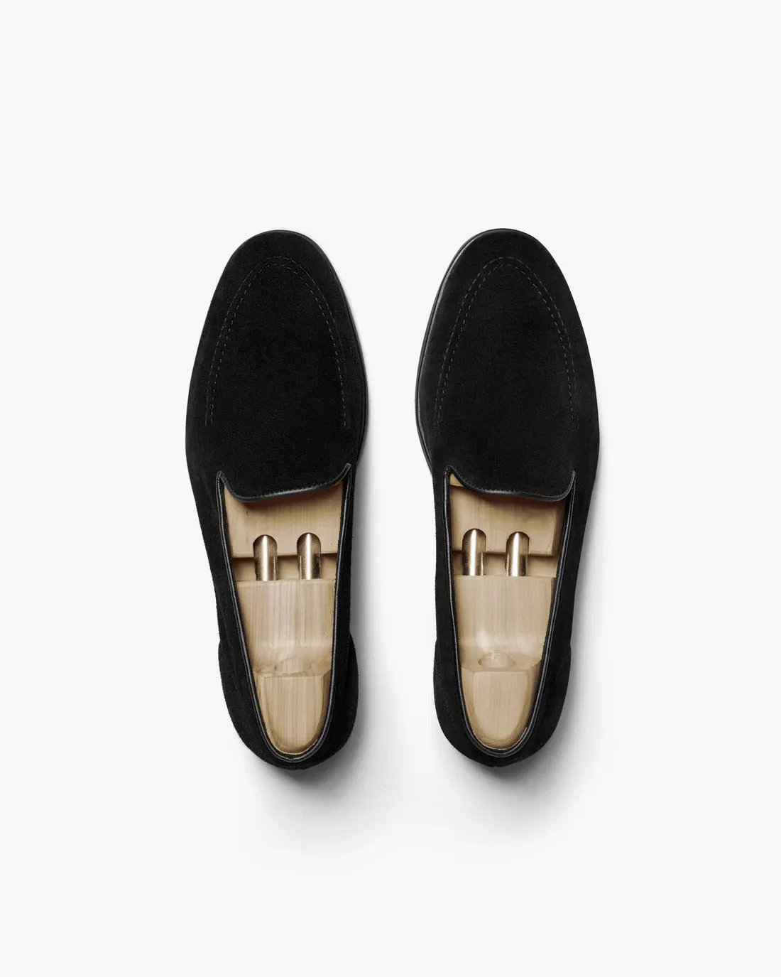 Black Suede Libraria Loafers - Loafers shoes