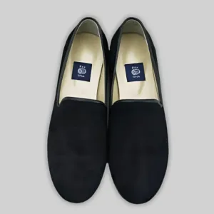 Black Suede Loafers