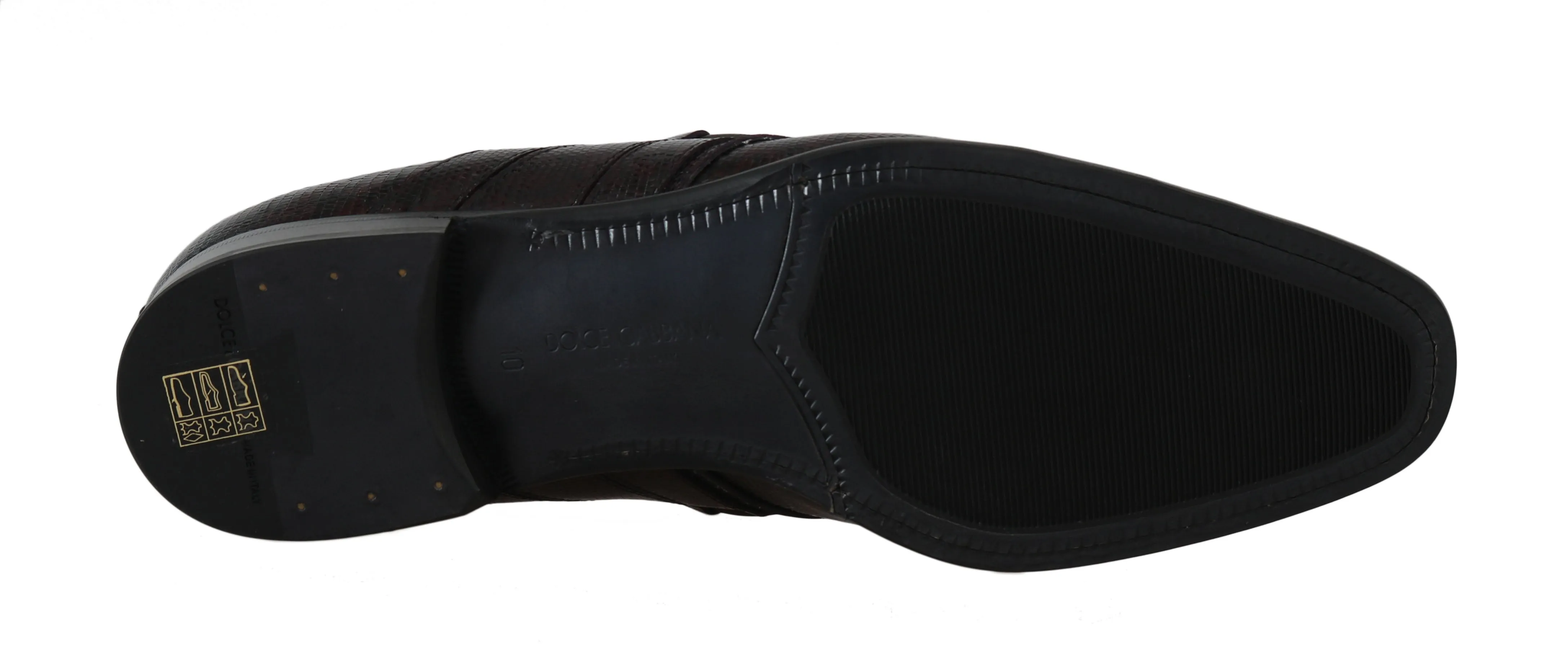Bordeaux Leather Derby Dress Formal Shoes