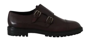 Bordeaux Leather Derby Monkstrap
