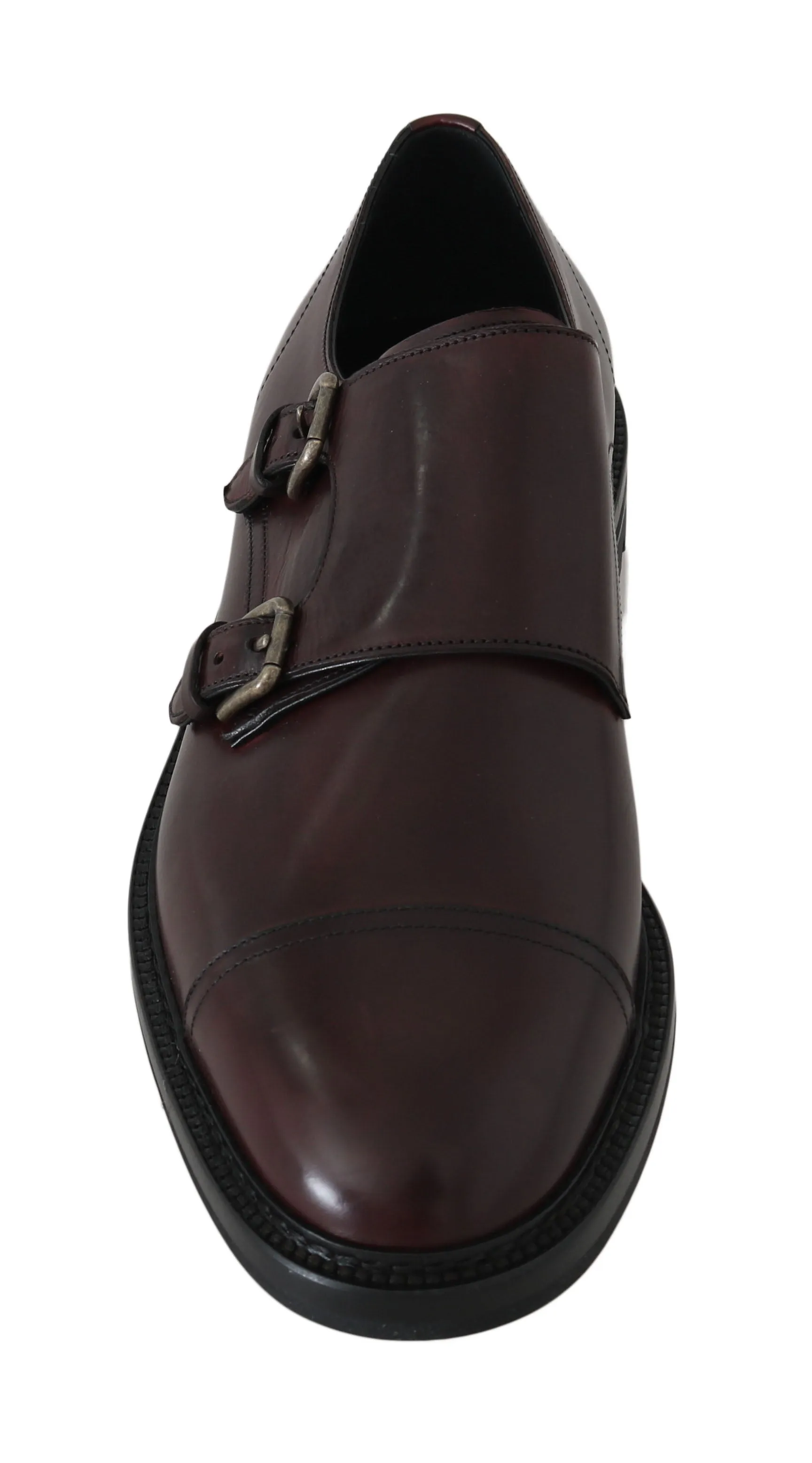 Bordeaux Leather Derby Monkstrap