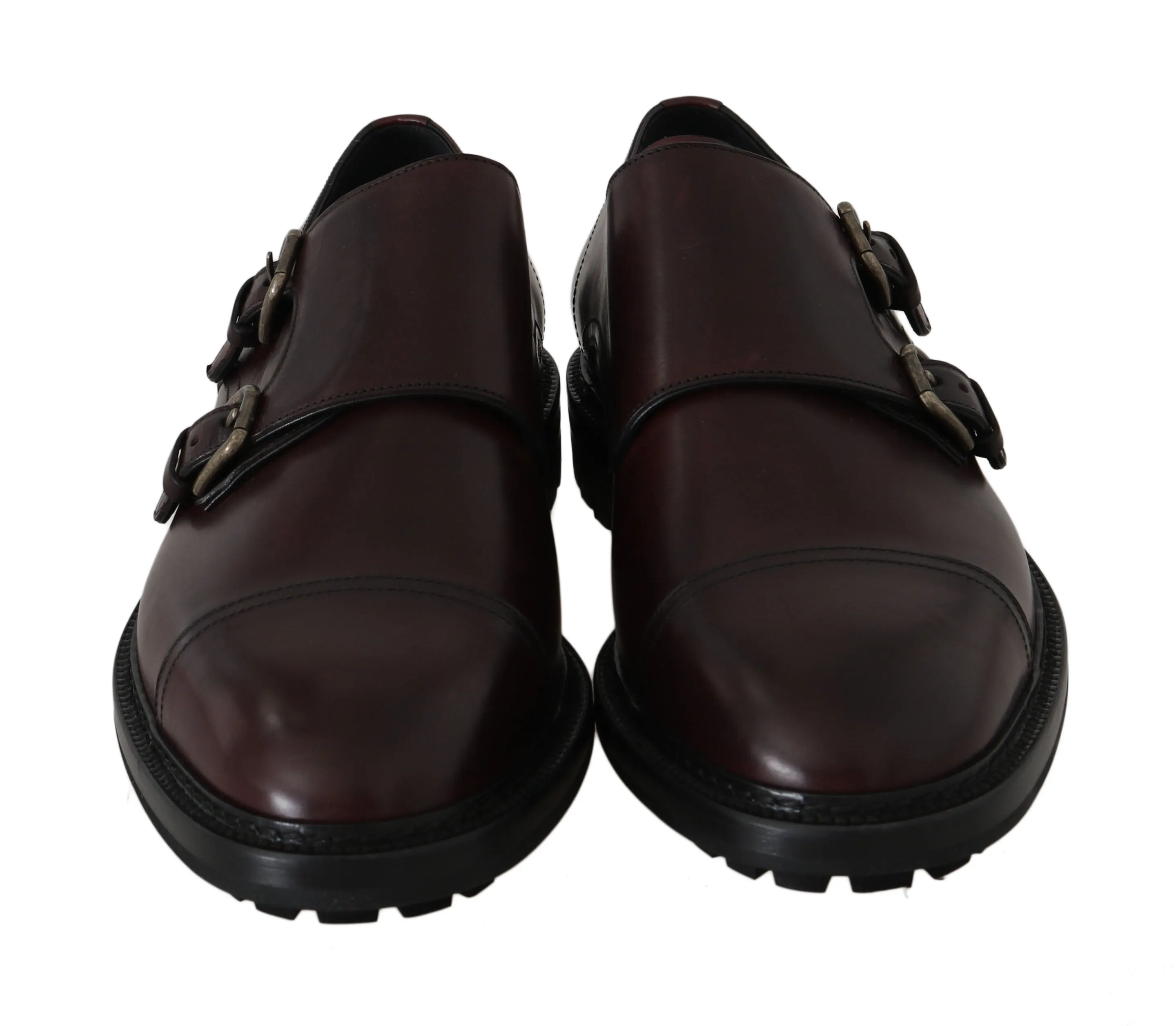 Bordeaux Leather Derby Monkstrap