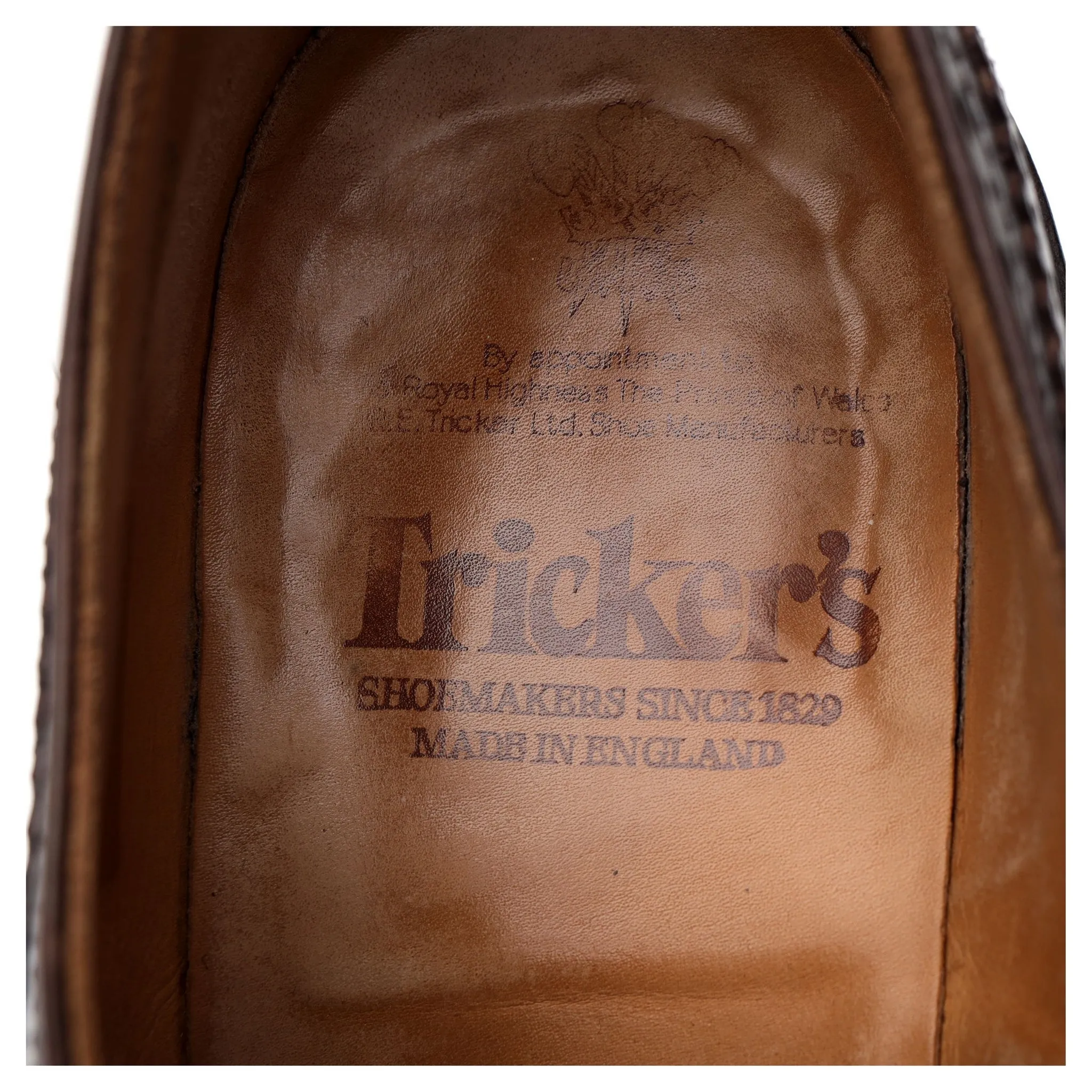 'Bourton' Dark Brown Leather Derby Brogue UK 9