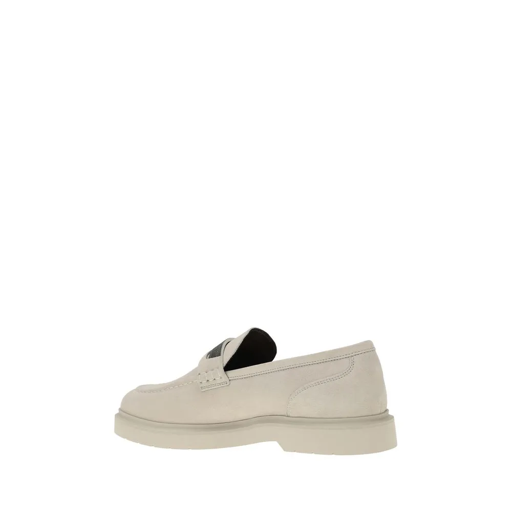 Brunello Cucinelli Leather Loafers