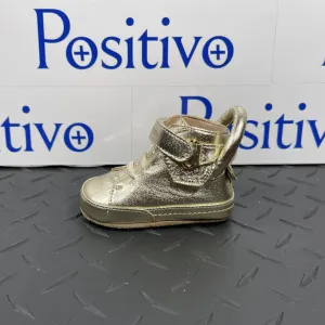 Buscemi 100MM Baby Gold Leather Sneakers