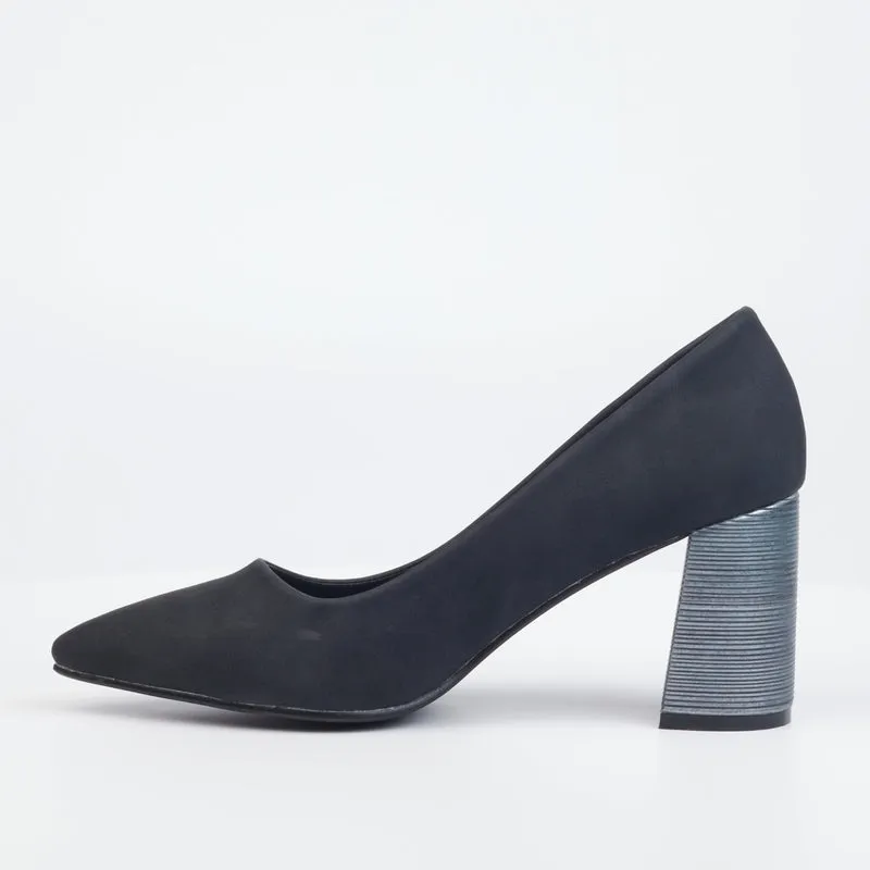 Butterfly Formal 3/4 Heel - Black