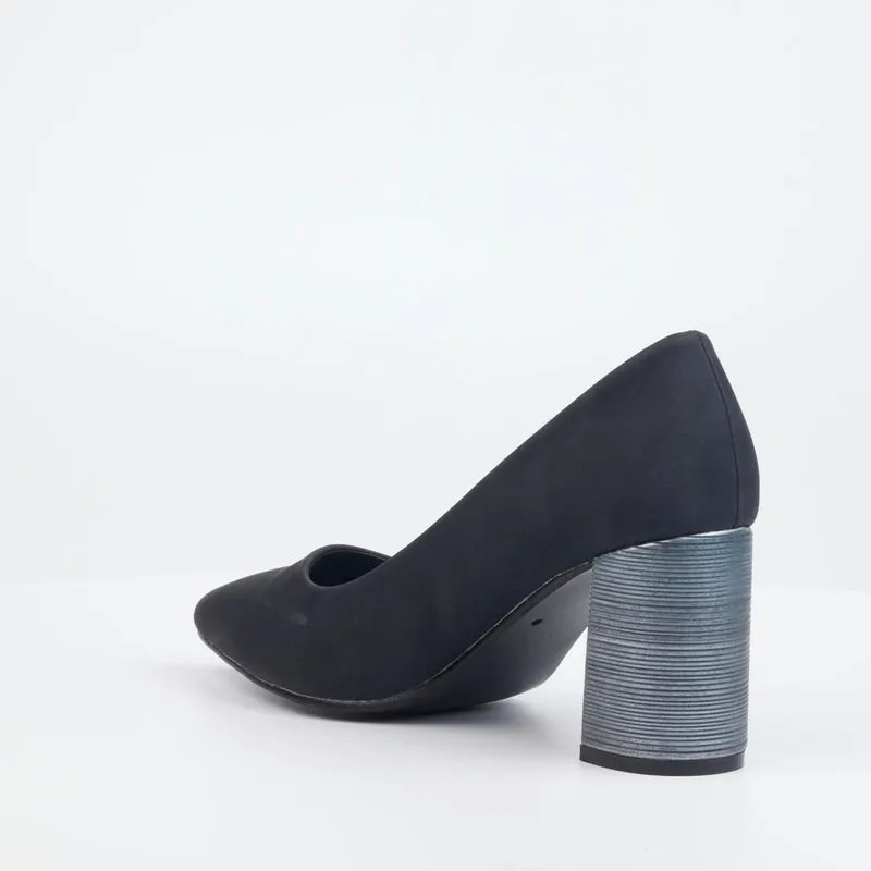 Butterfly Formal 3/4 Heel - Black