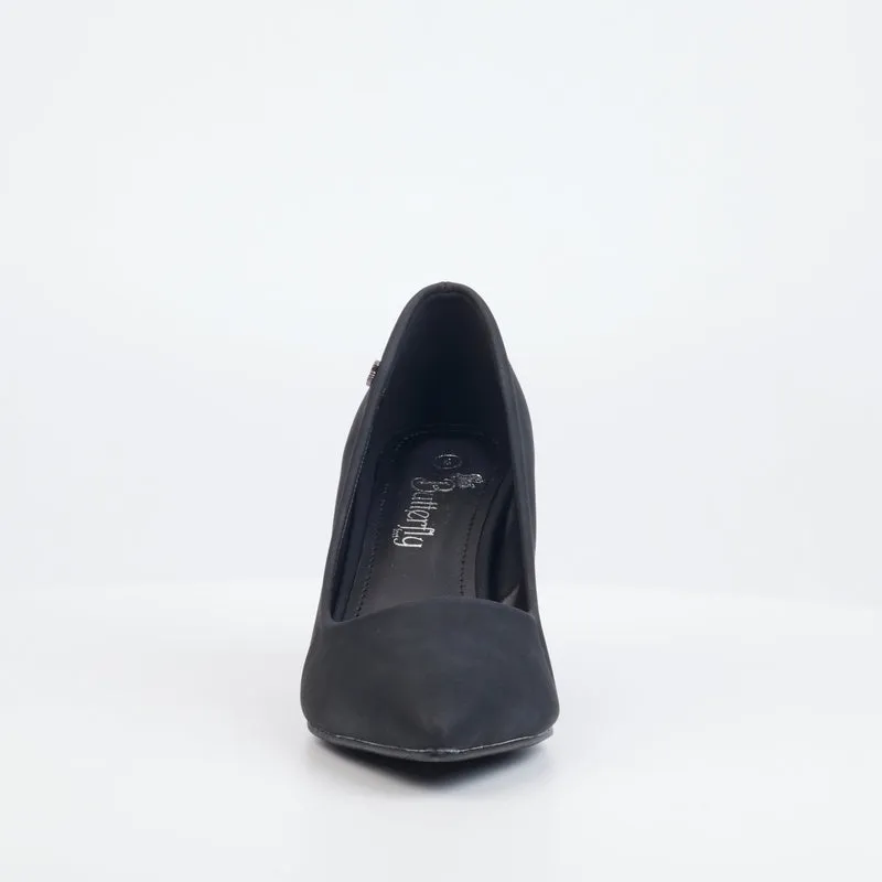 Butterfly Formal 3/4 Heel - Black