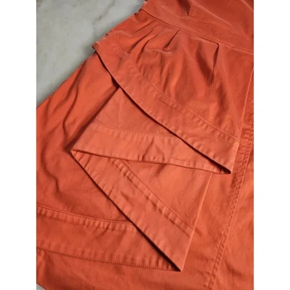Calvin Klein Dress Sleeveless Burnt Orange Size 8 Woman