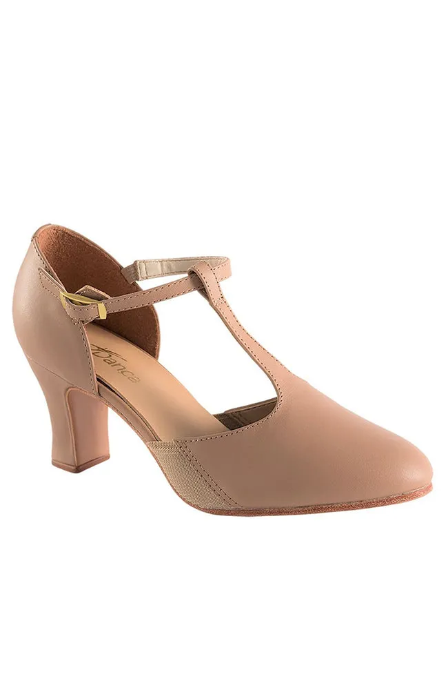 Caramel T-Strap Character Shoes