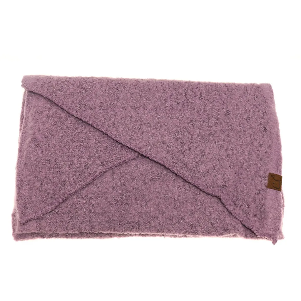 C.C. Beanie Soft Boucle Scarf