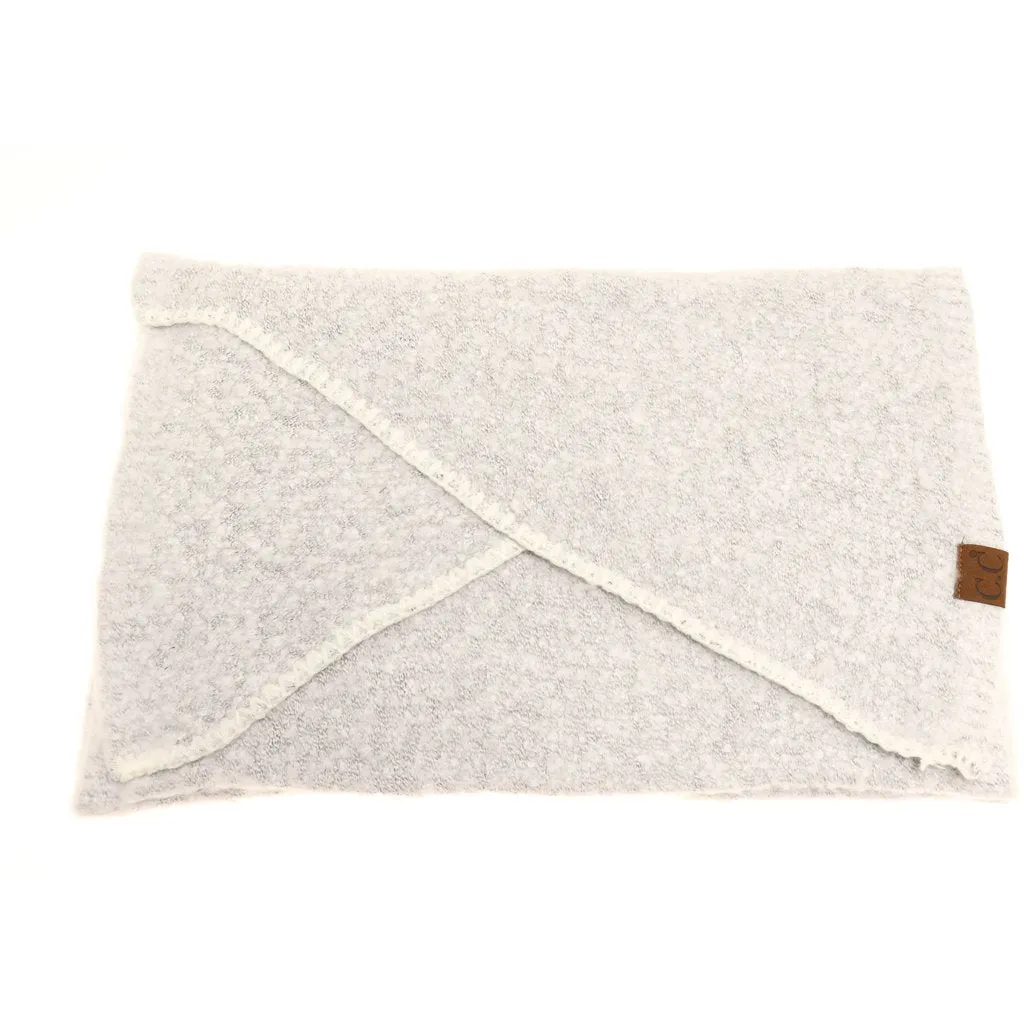 C.C. Beanie Soft Boucle Scarf