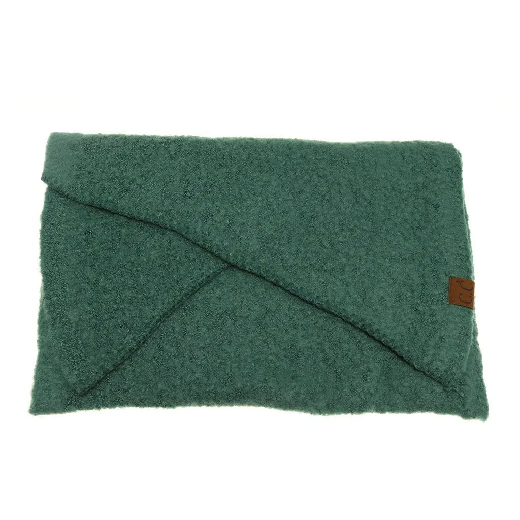 C.C. Beanie Soft Boucle Scarf