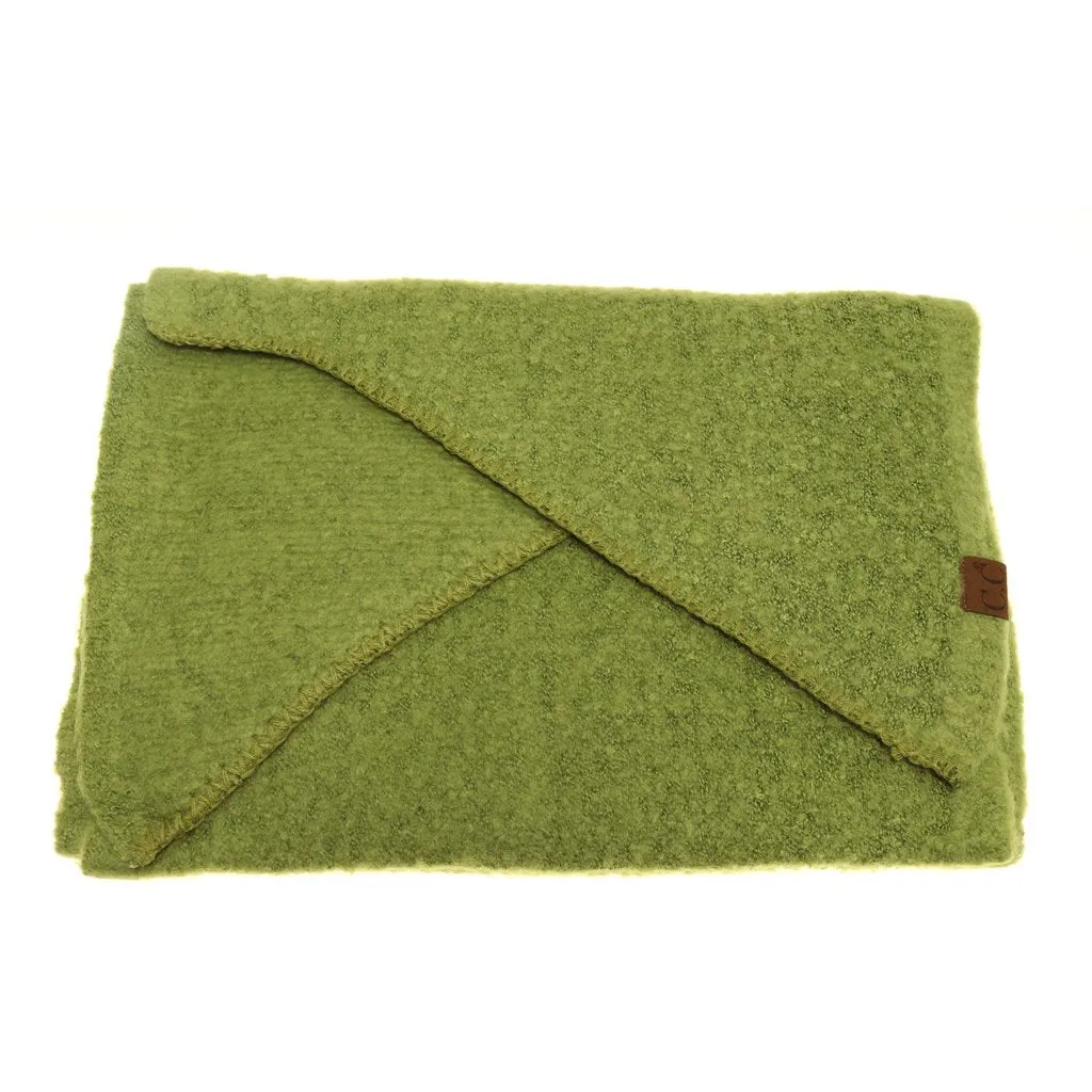 C.C. Beanie Soft Boucle Scarf