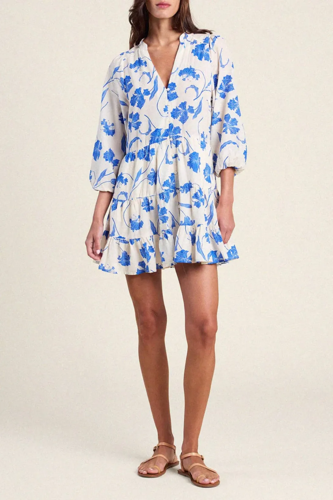 Celeste Dress | Blue Iris