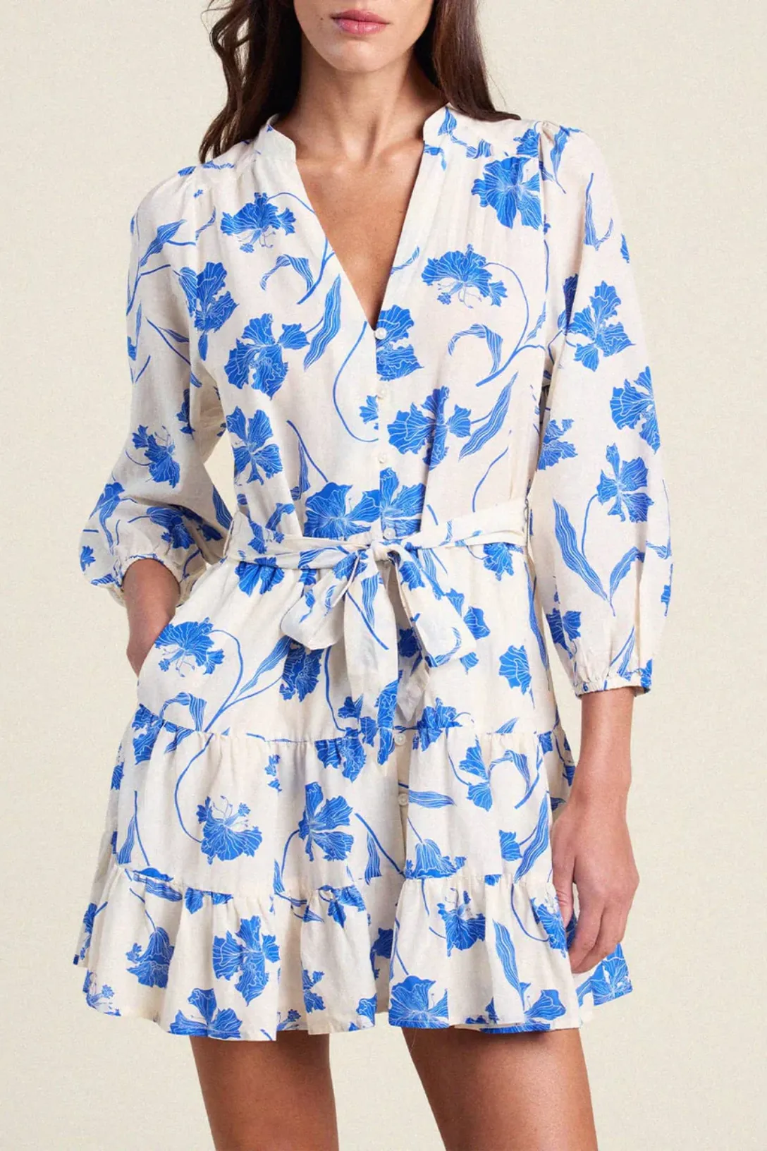 Celeste Dress | Blue Iris