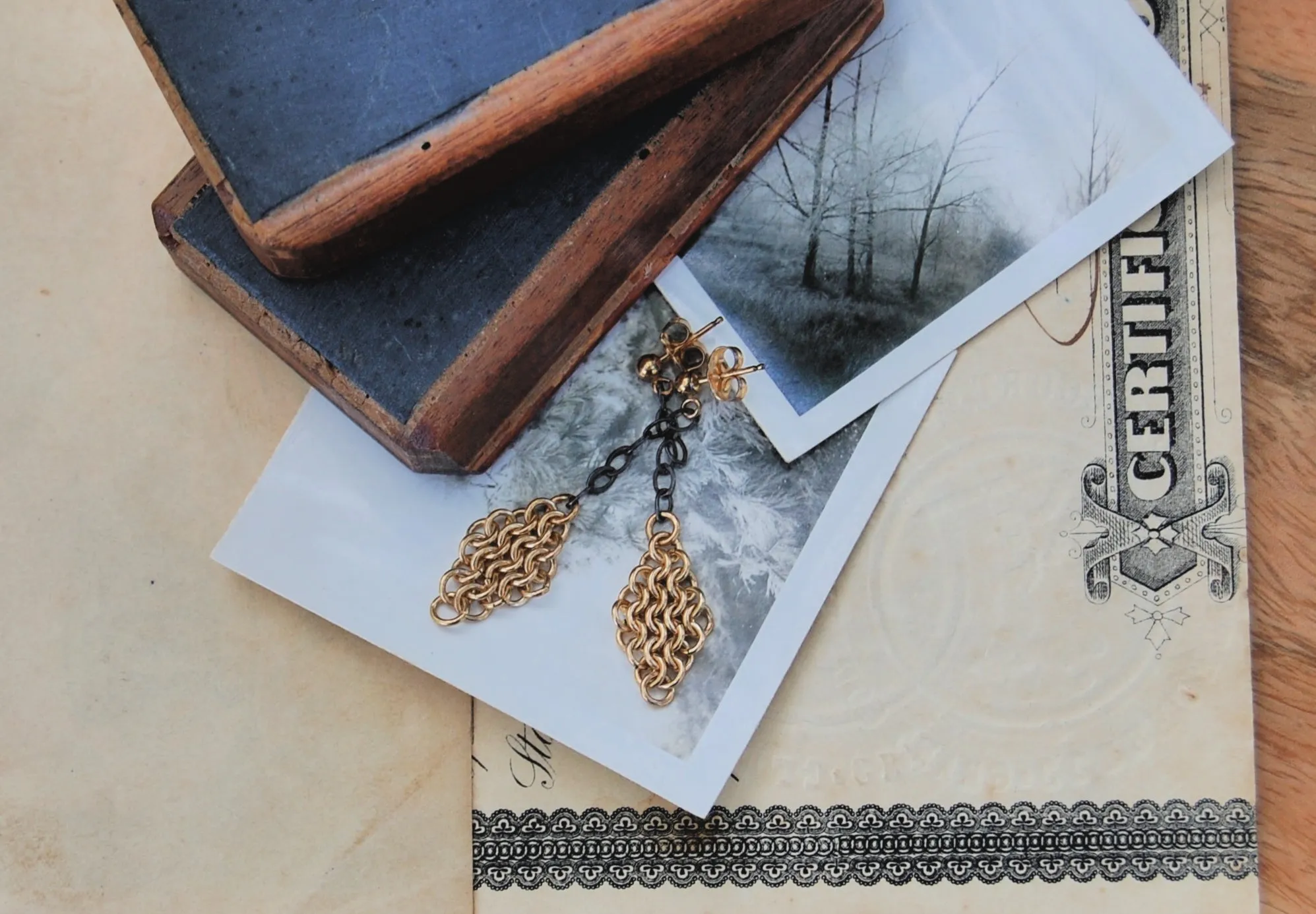 Chain Maille Drop