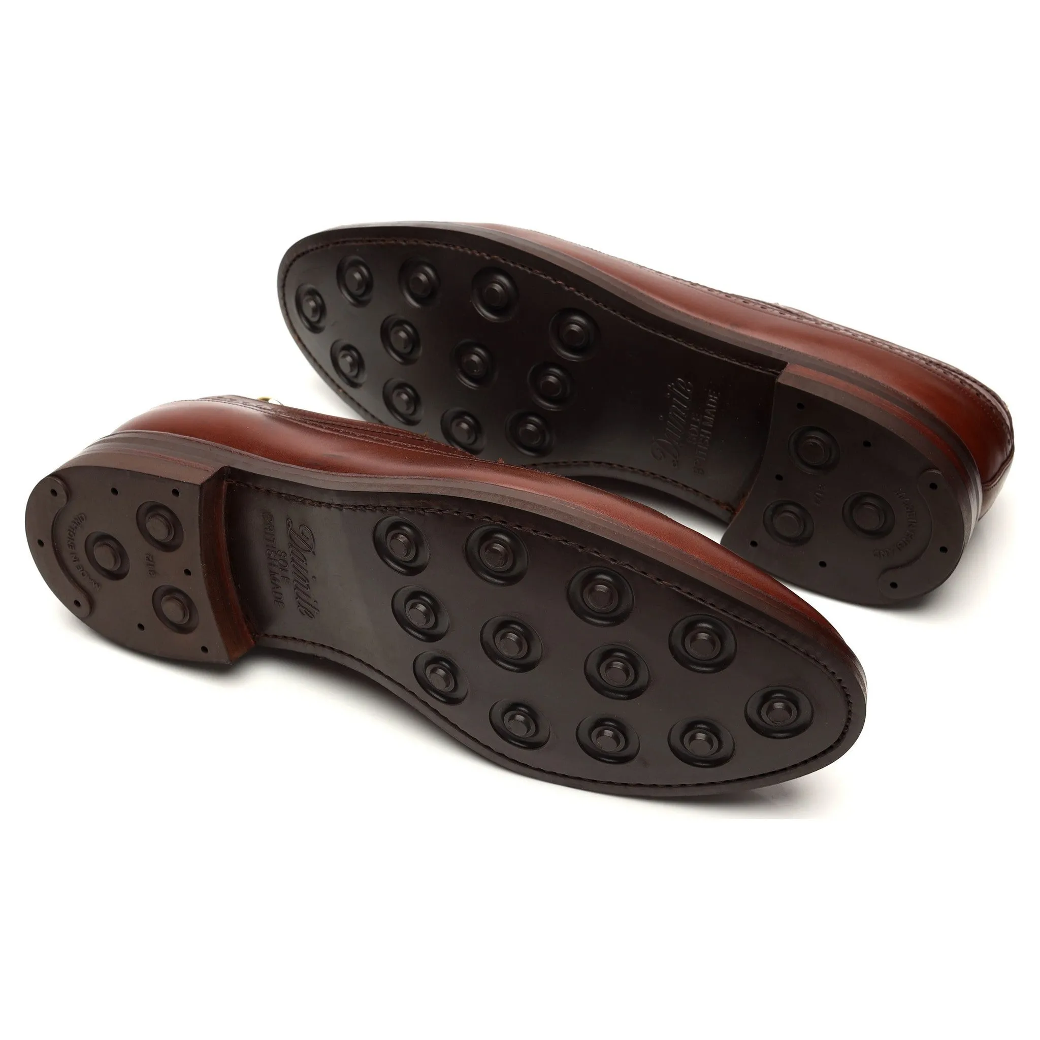 'Chigwell' Brown Leather Derby Brogue UK 10