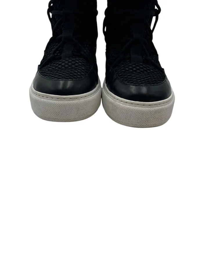 Christian Dior Black Resille Winter Solar Boots Size 37 = US 7 Women's Shoe