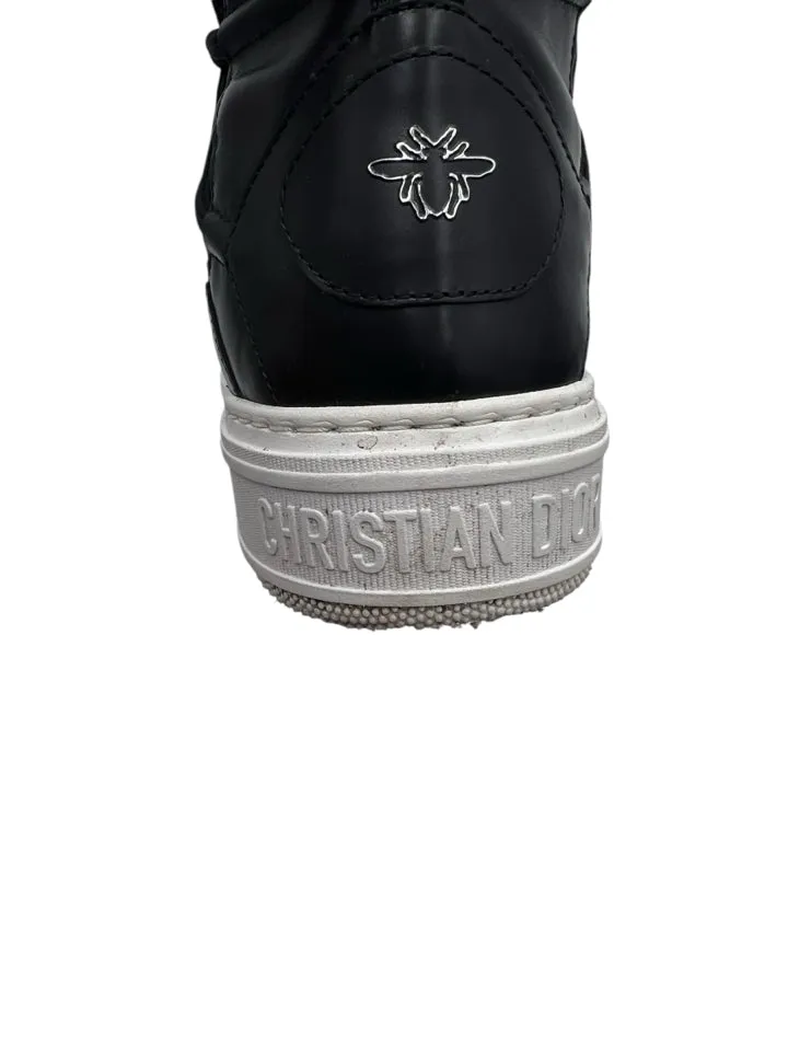 Christian Dior Black Resille Winter Solar Boots Size 37 = US 7 Women's Shoe