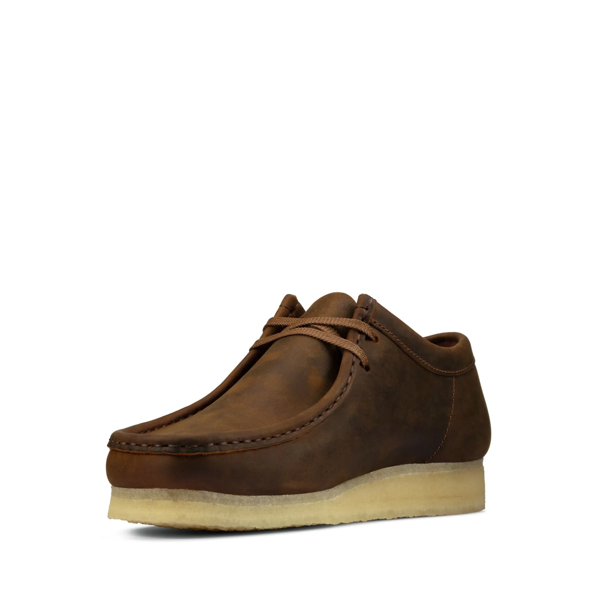 CLARKS WALLABEE LOW -  BEESWAX