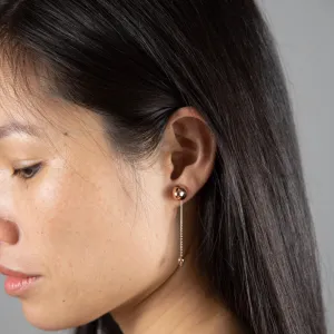 CONIC ADD-ON Earrings: Rose gold