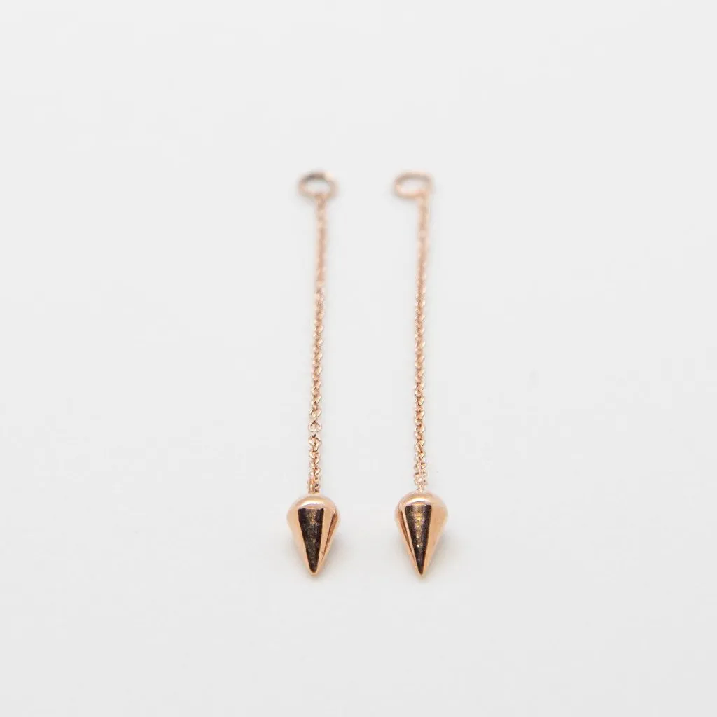 CONIC ADD-ON Earrings: Rose gold