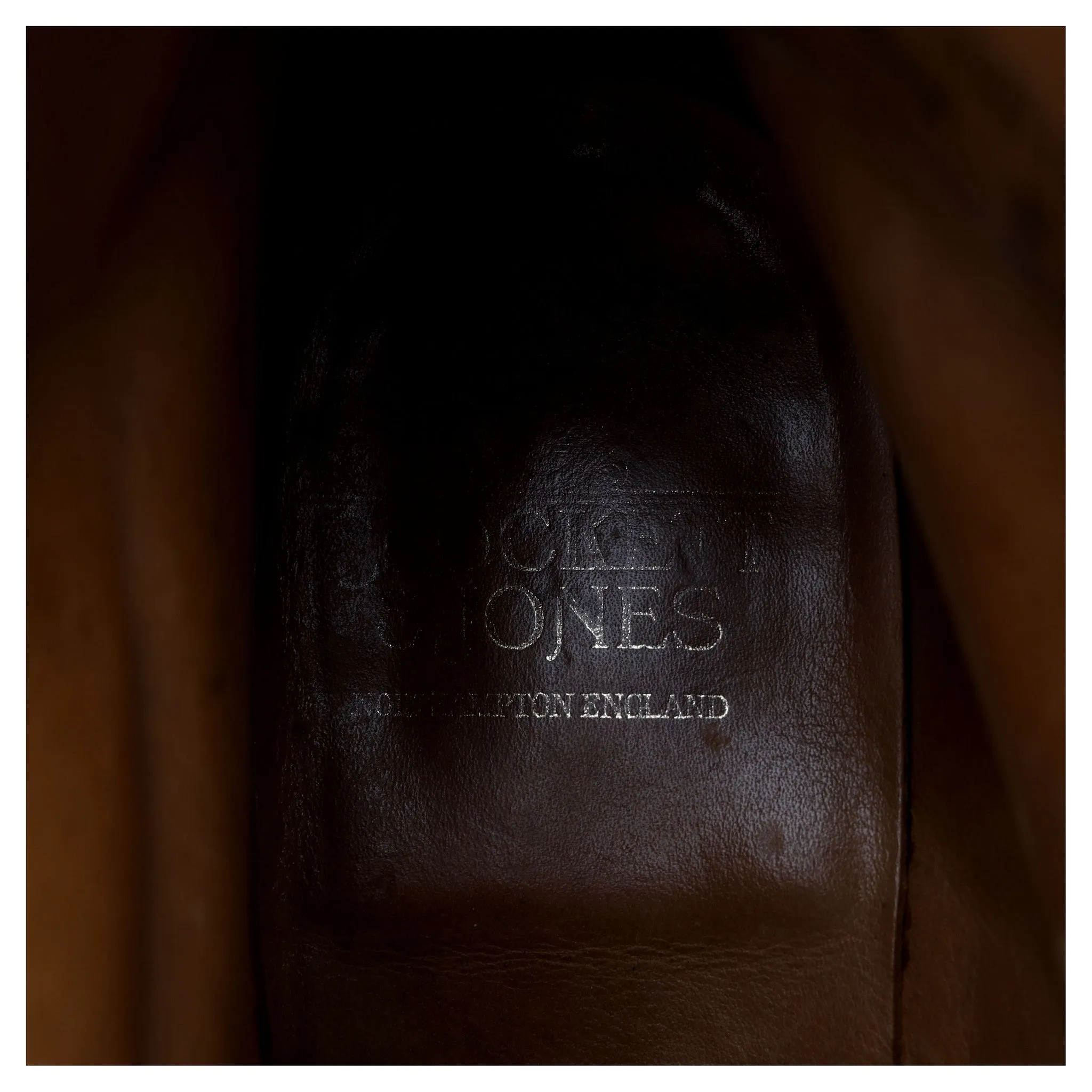 'Coniston' Tan Brown Grain Leather Boot UK 8 E