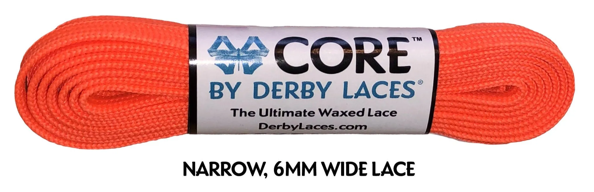 CORE 6mm Laces - Neon Orange -