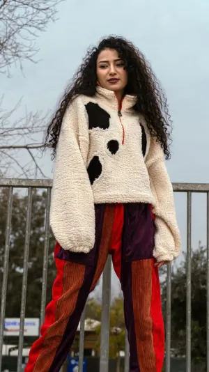 Cow Crop Polar Sweatshirt