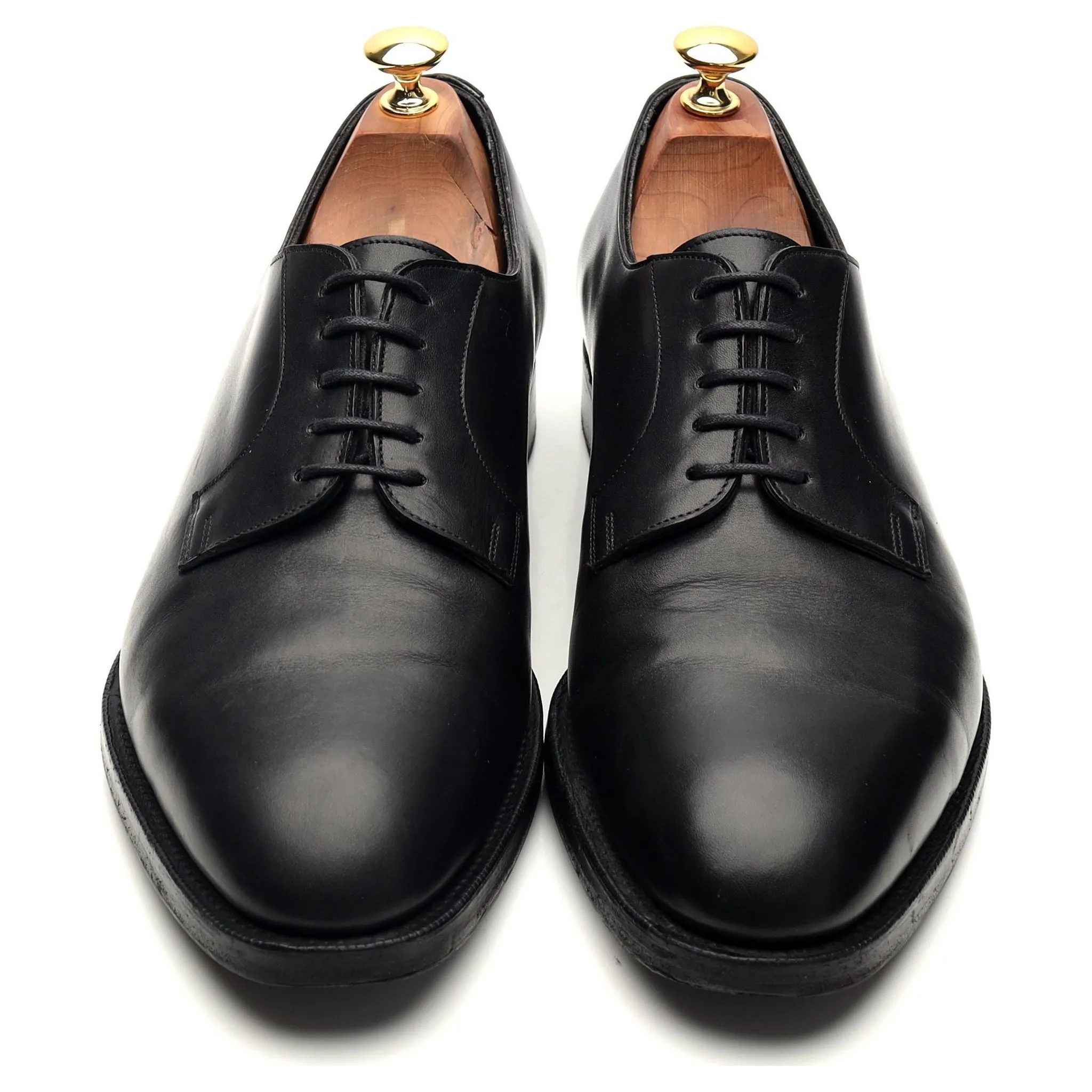 'Cumberland' Black Leather Derby UK 9.5 E