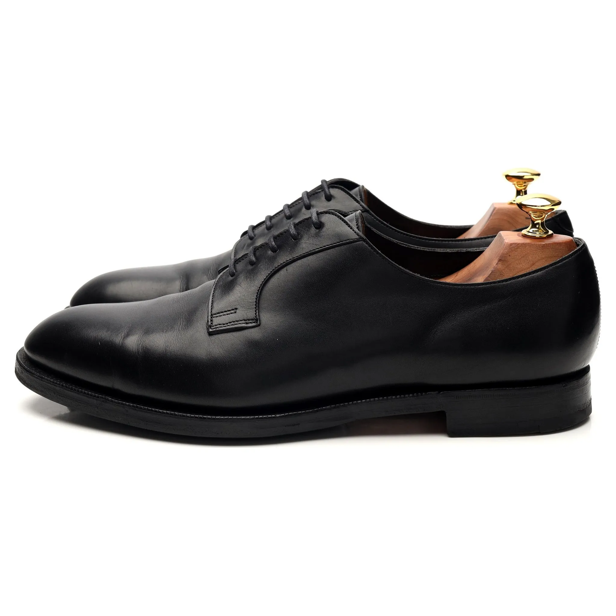 'Cumberland' Black Leather Derby UK 9.5 E