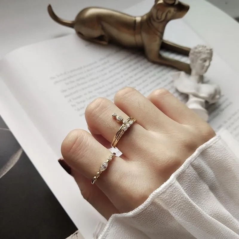 Dainty Stackable Zirconia Ring
