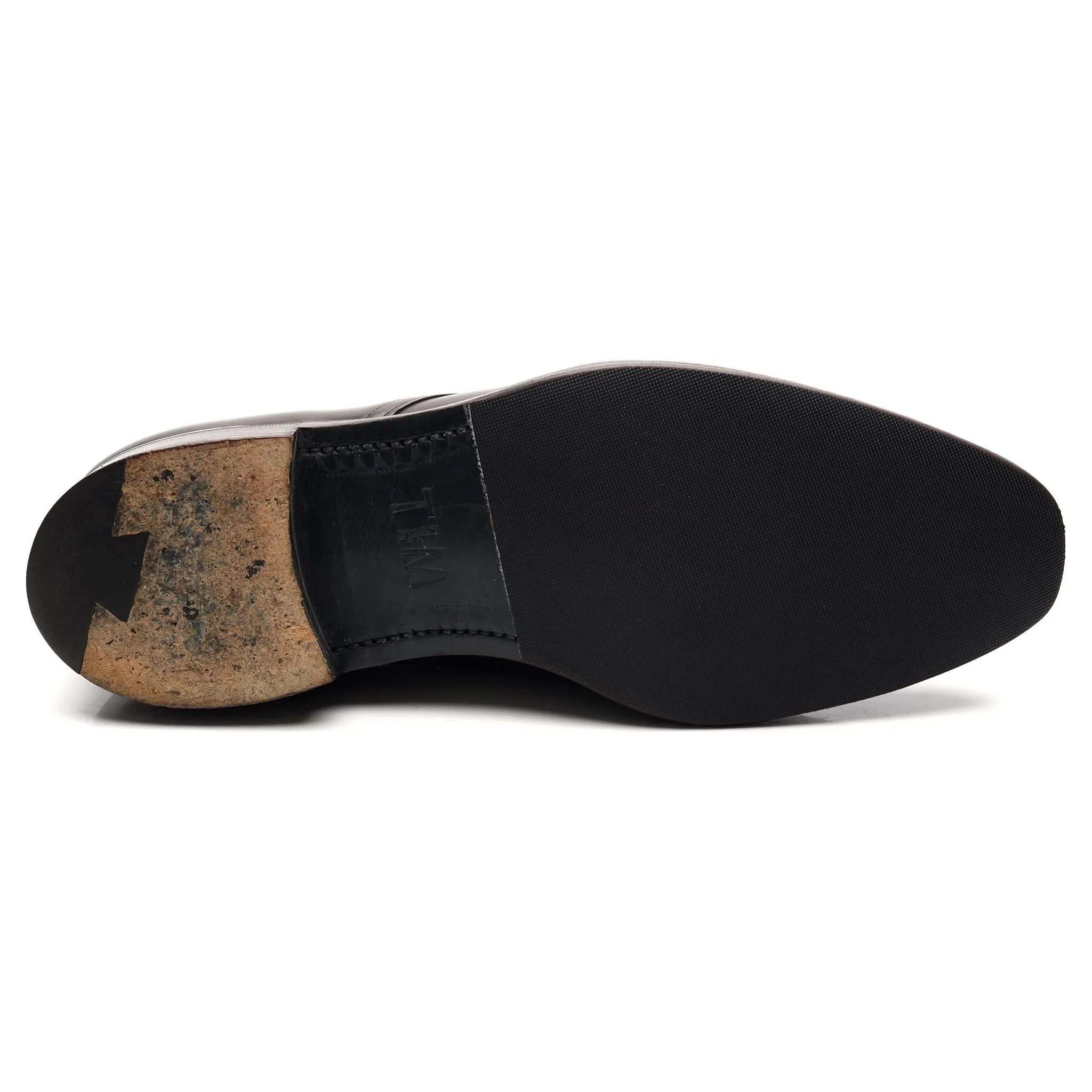 Dark Brown Leather Derby UK 10 F