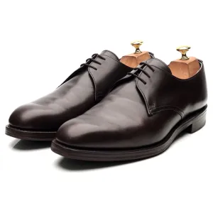 Dark Brown Leather Derby UK 10 F