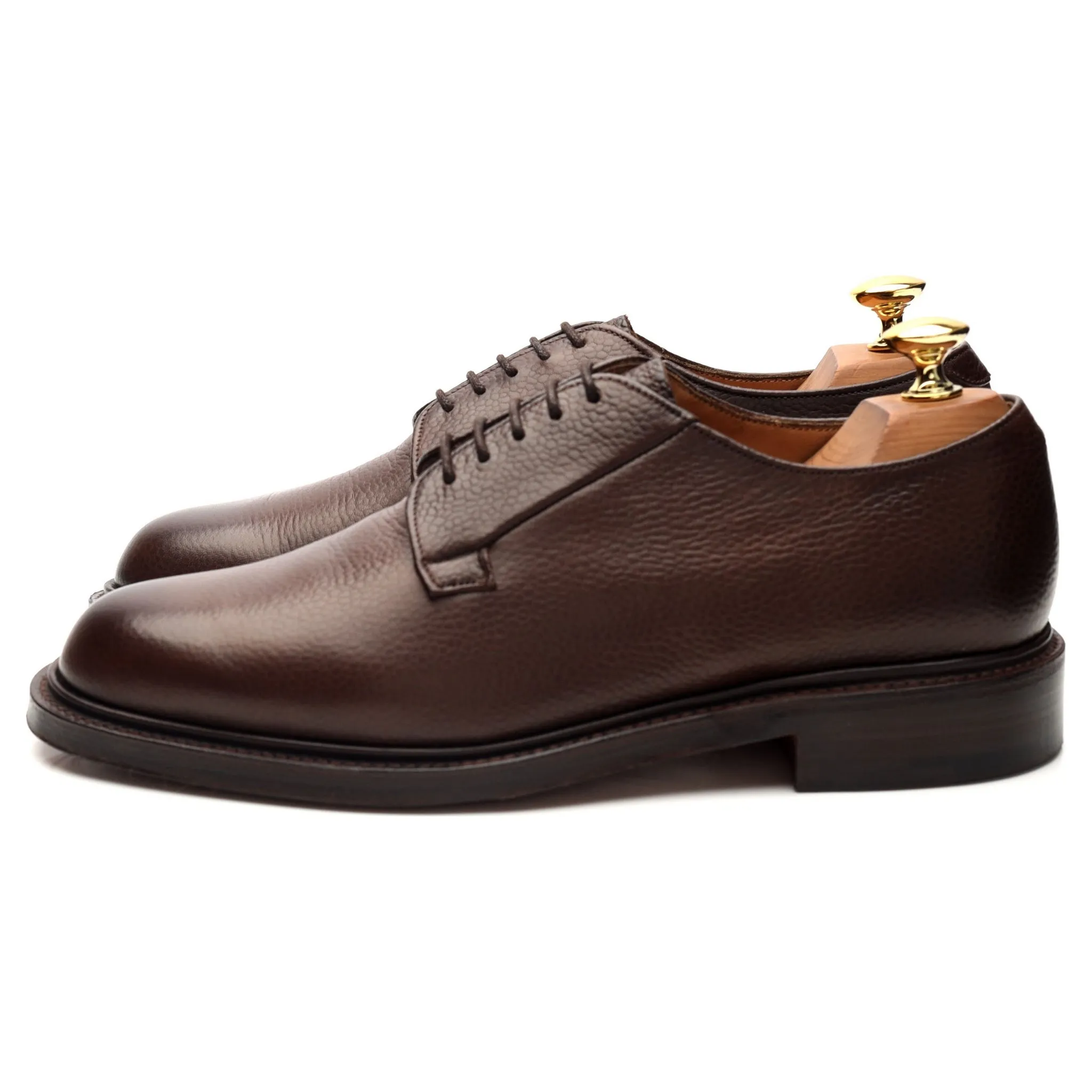 'Deal' Brown Leather Derby UK 6 F