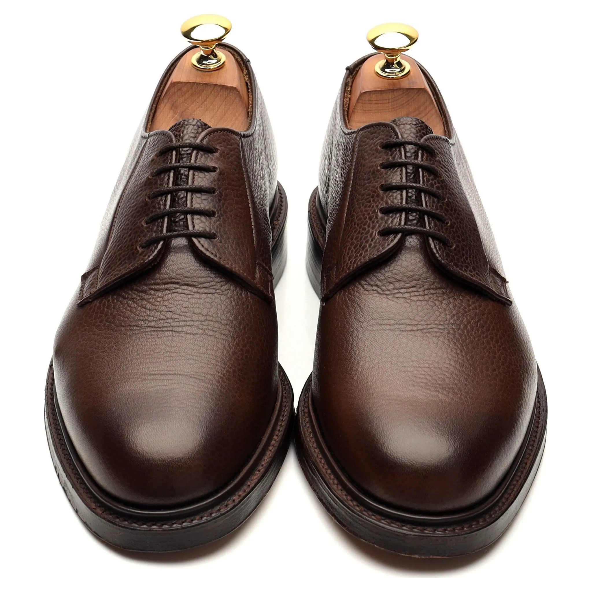 'Deal' Brown Leather Derby UK 6 F