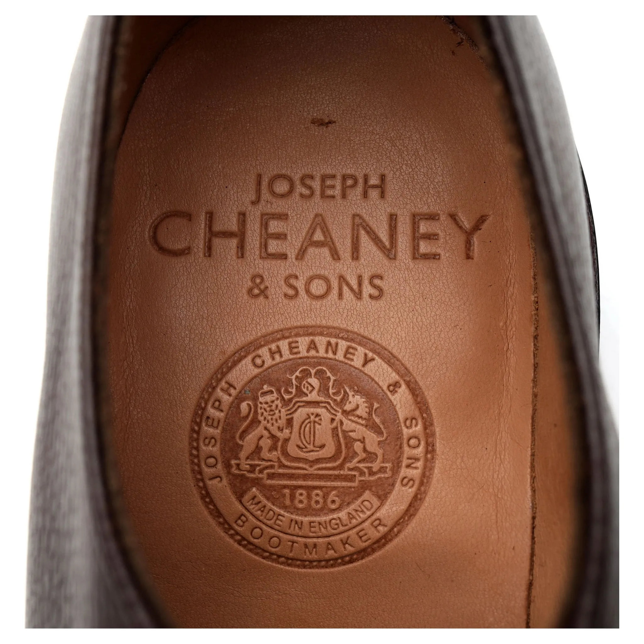 'Deal' Brown Leather Derby UK 6 F