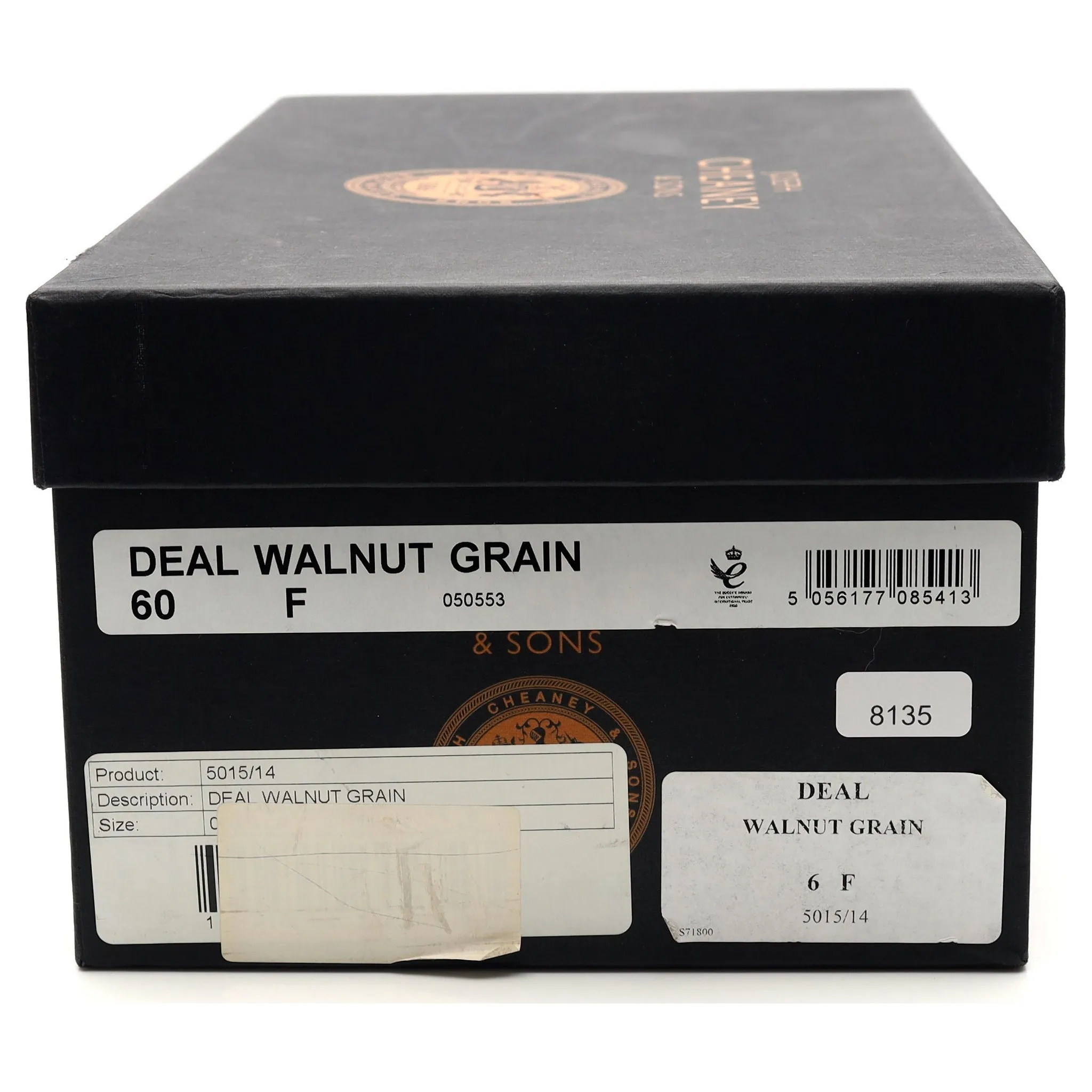 'Deal' Brown Leather Derby UK 6 F