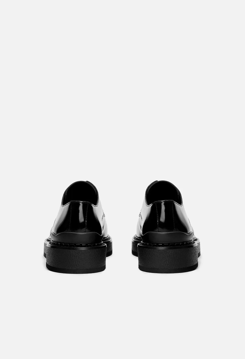 Derby Creeper / Black Leather