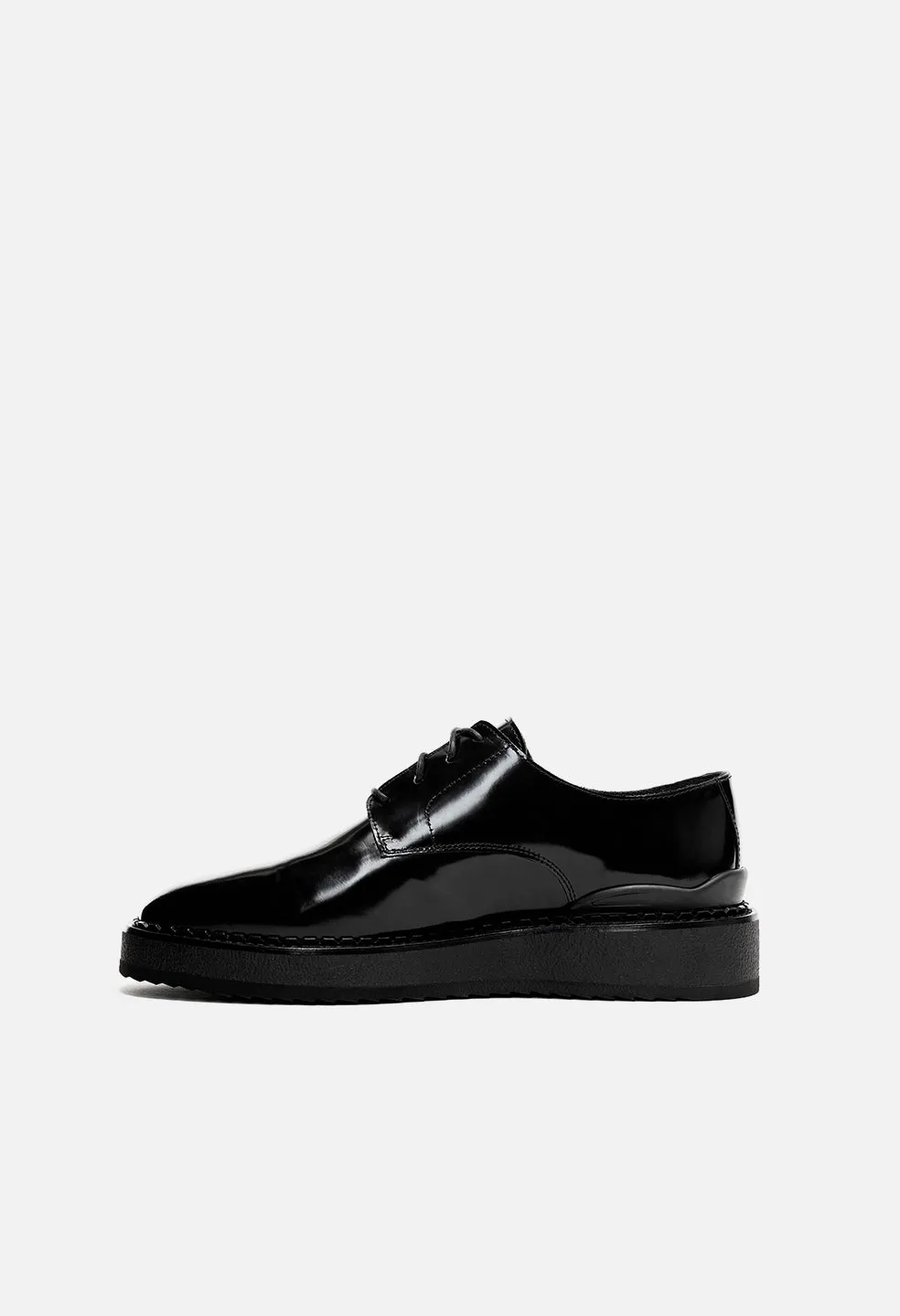 Derby Creeper / Black Leather