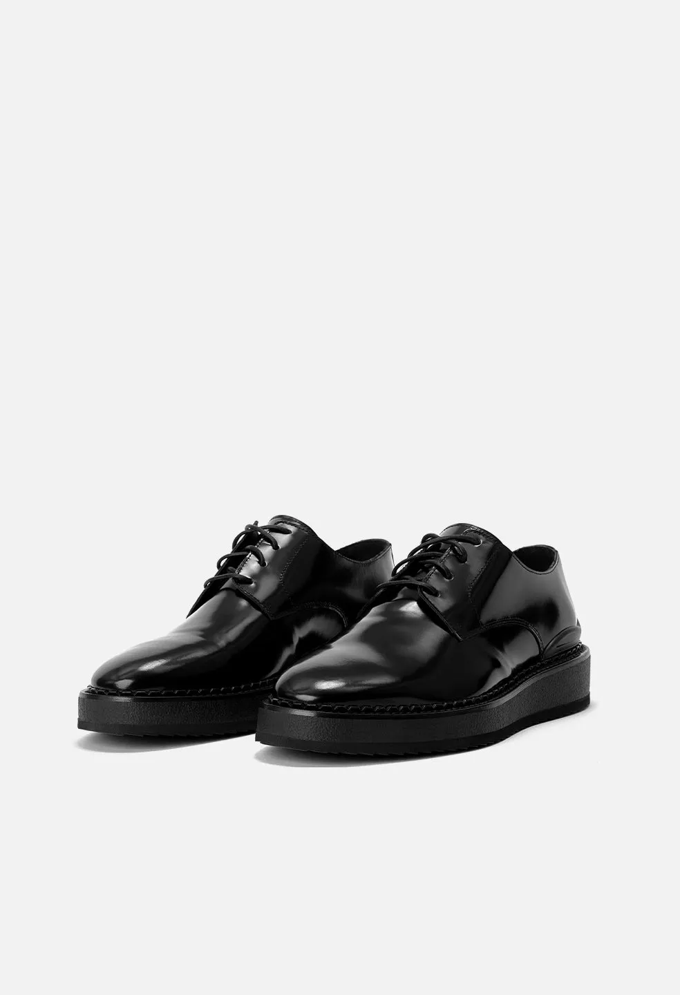 Derby Creeper / Black Leather