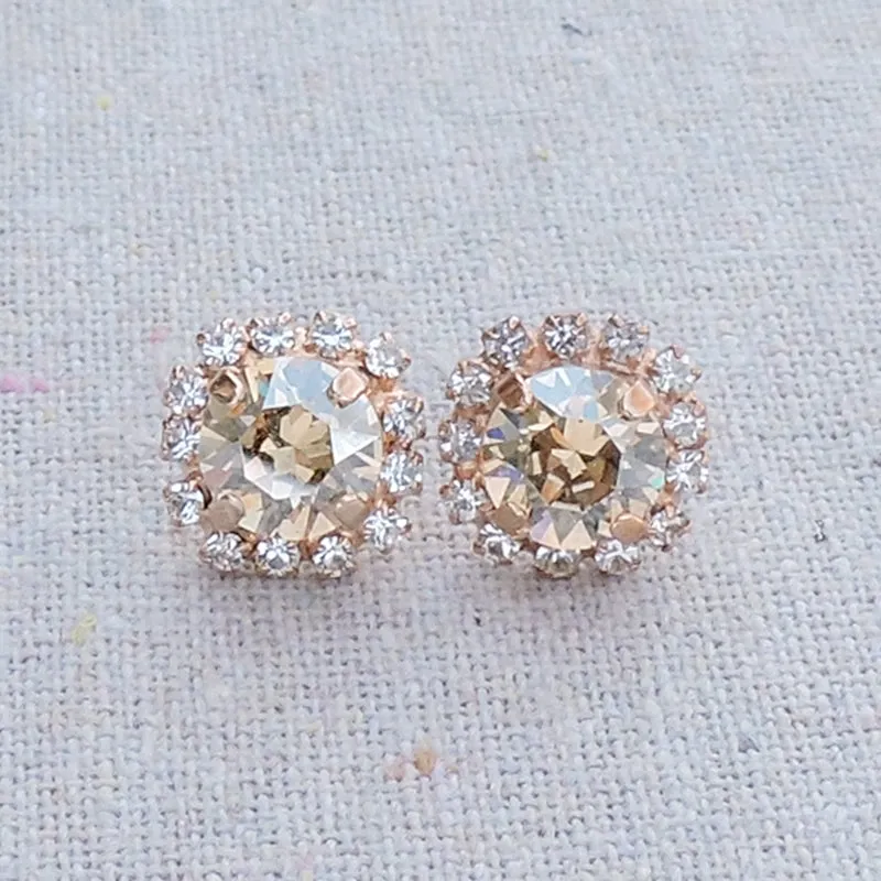 Diamante Luxe Post Earrings