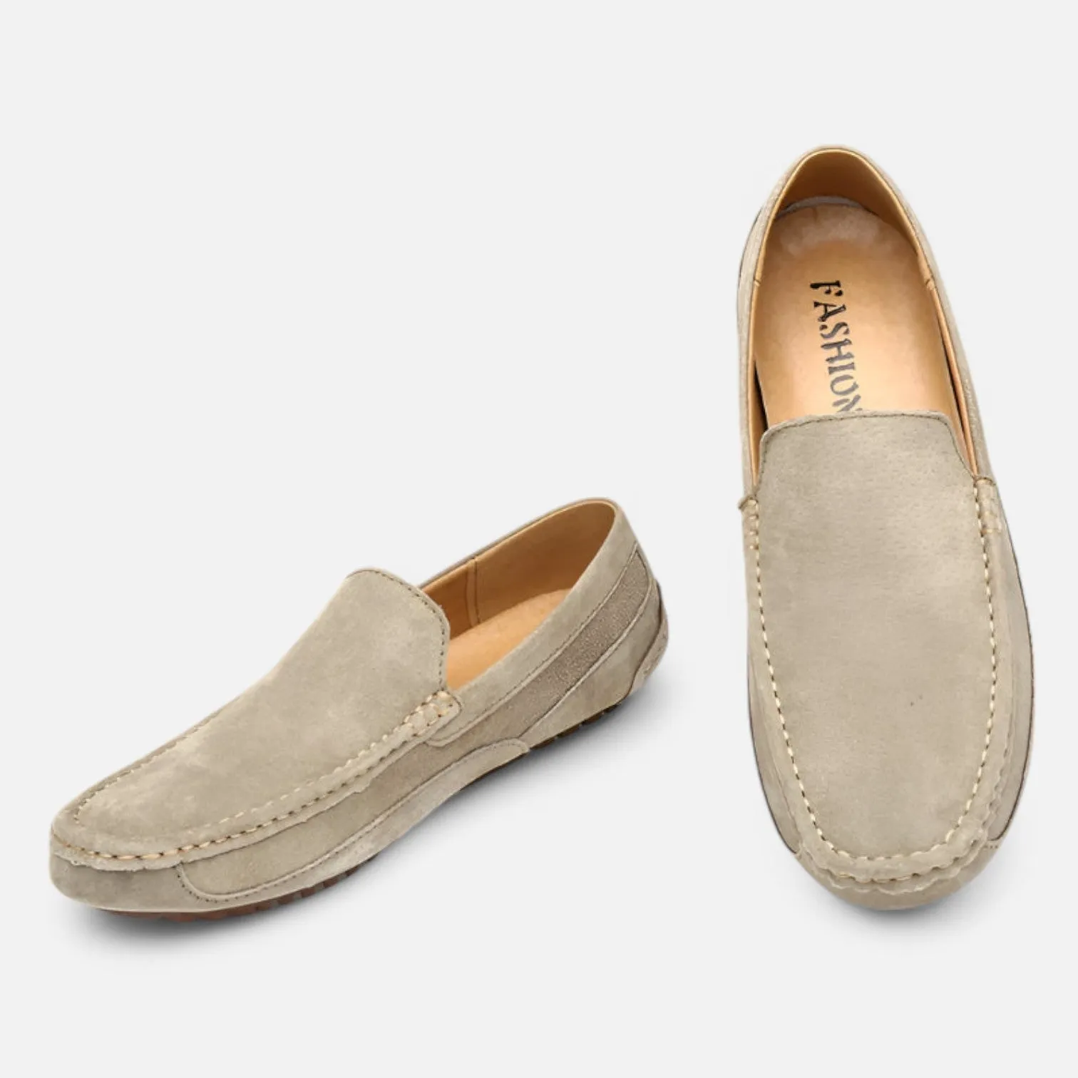Domoir | Men's Suede Leather Loafers