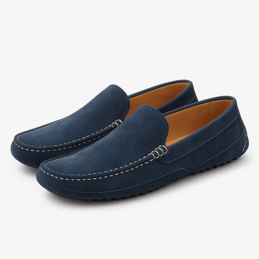 Domoir | Men's Suede Leather Loafers
