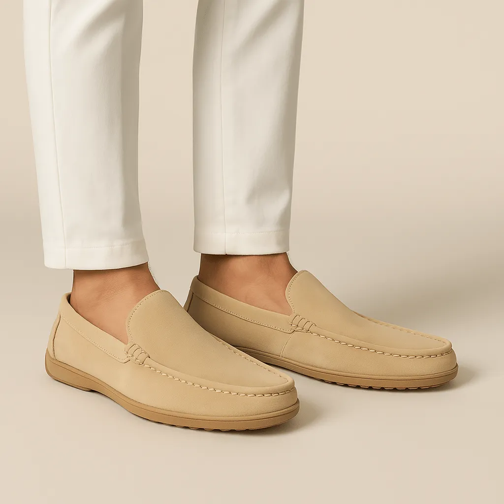 Domoir | Men's Suede Leather Loafers