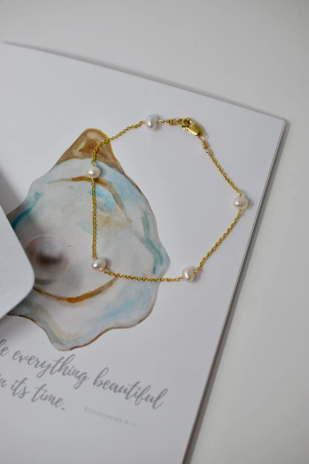 Draw Near Bracelet, gold filled