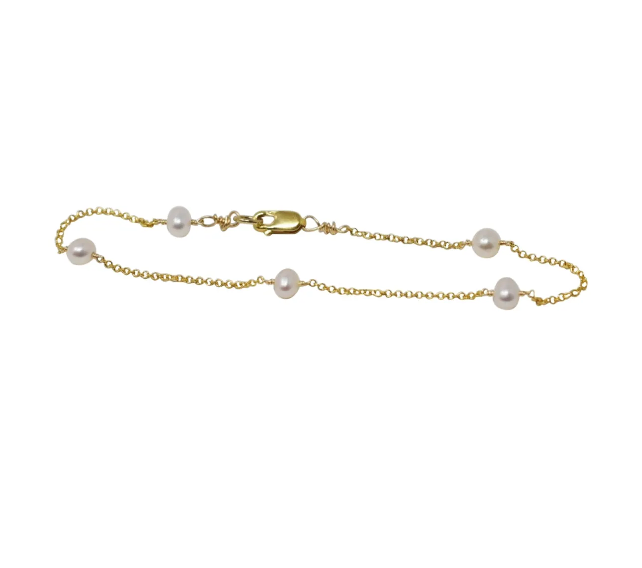 Draw Near Bracelet, gold filled