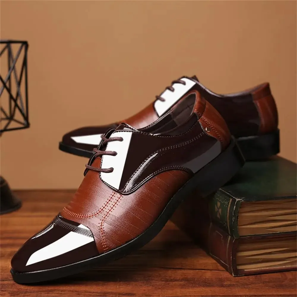 Dress Shoes – Business Oxfords Patent Leather Dress Shoes, Classic Loafers, Formal Derby Shoes for Men